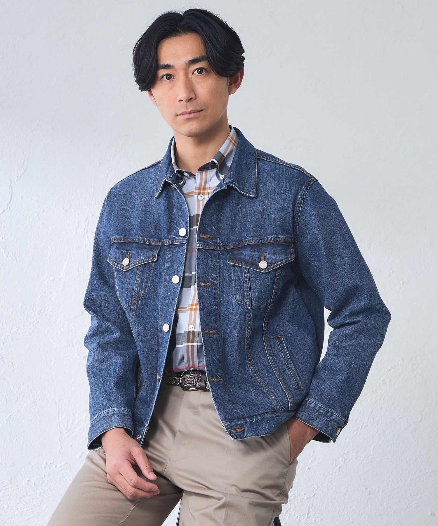 1133-S3F0170427__,27,モデル身長185cm 着用サイズ：L