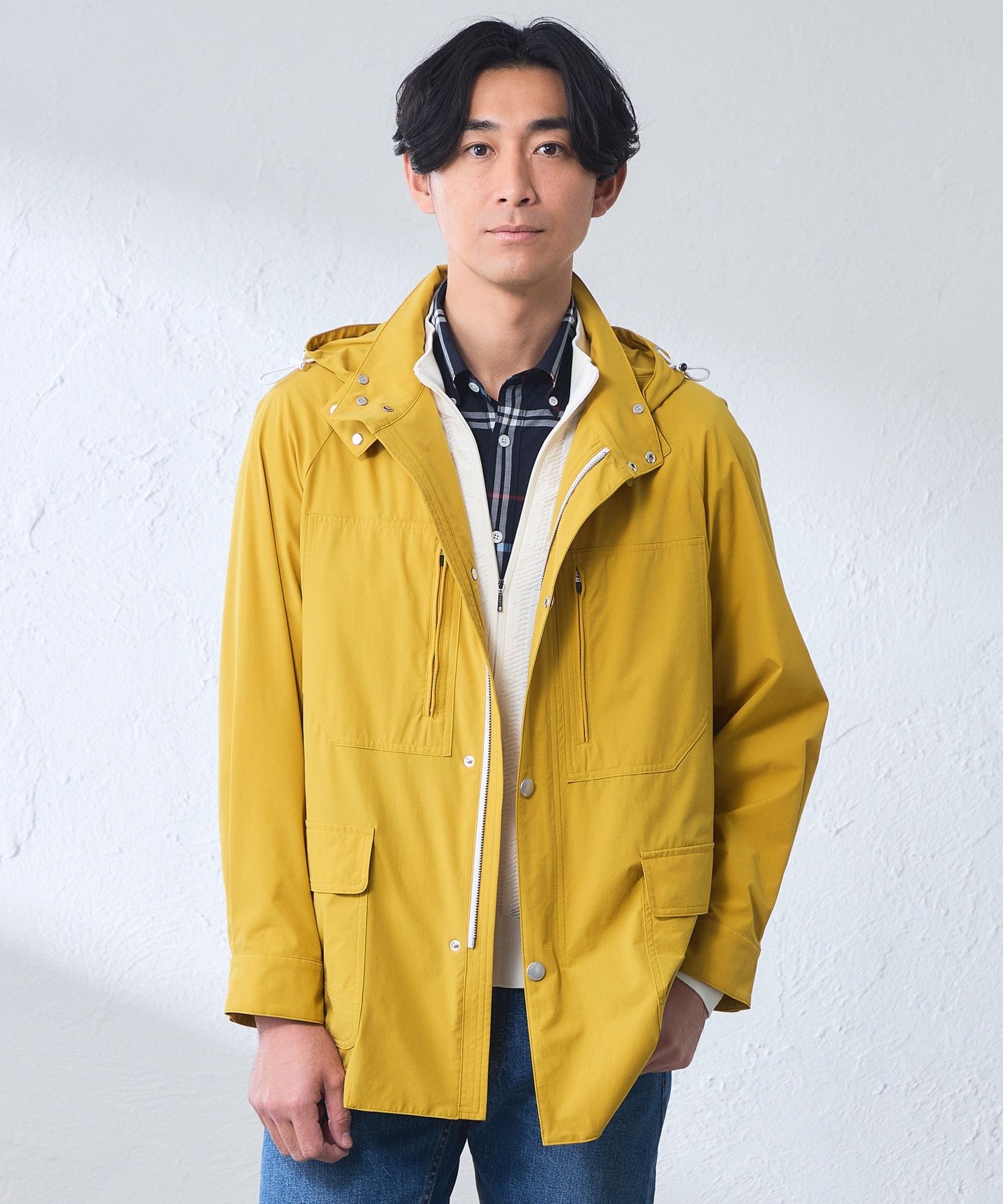 1133-S3F1470665__,65,モデル身長185cm 着用サイズ：L