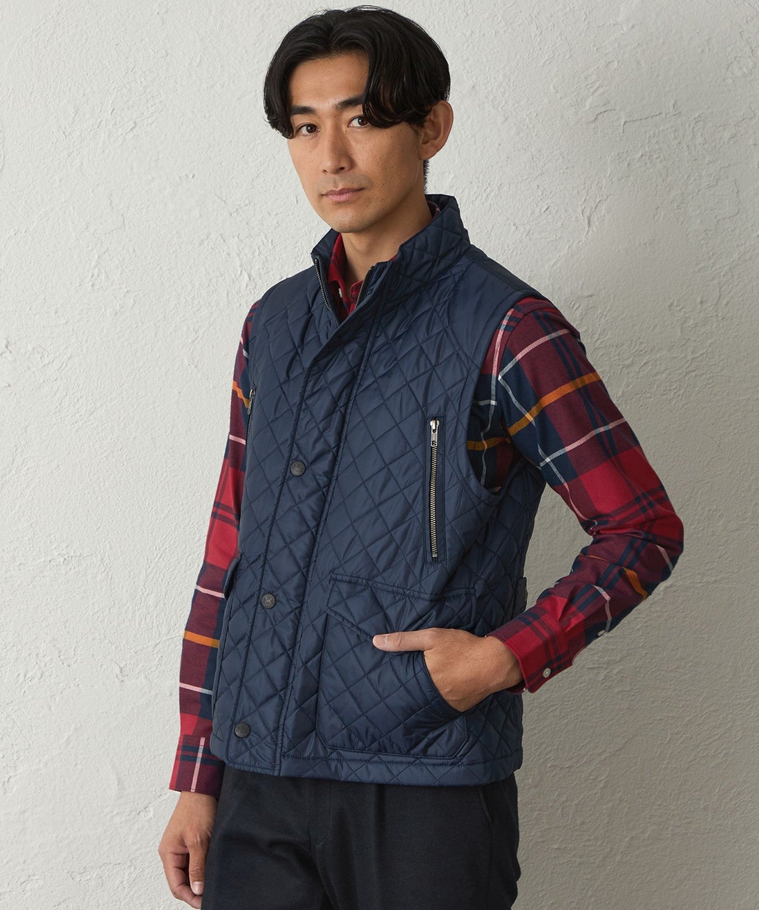 1133-S3G7061729__,29,モデル身長185cm 着用サイズ：L
