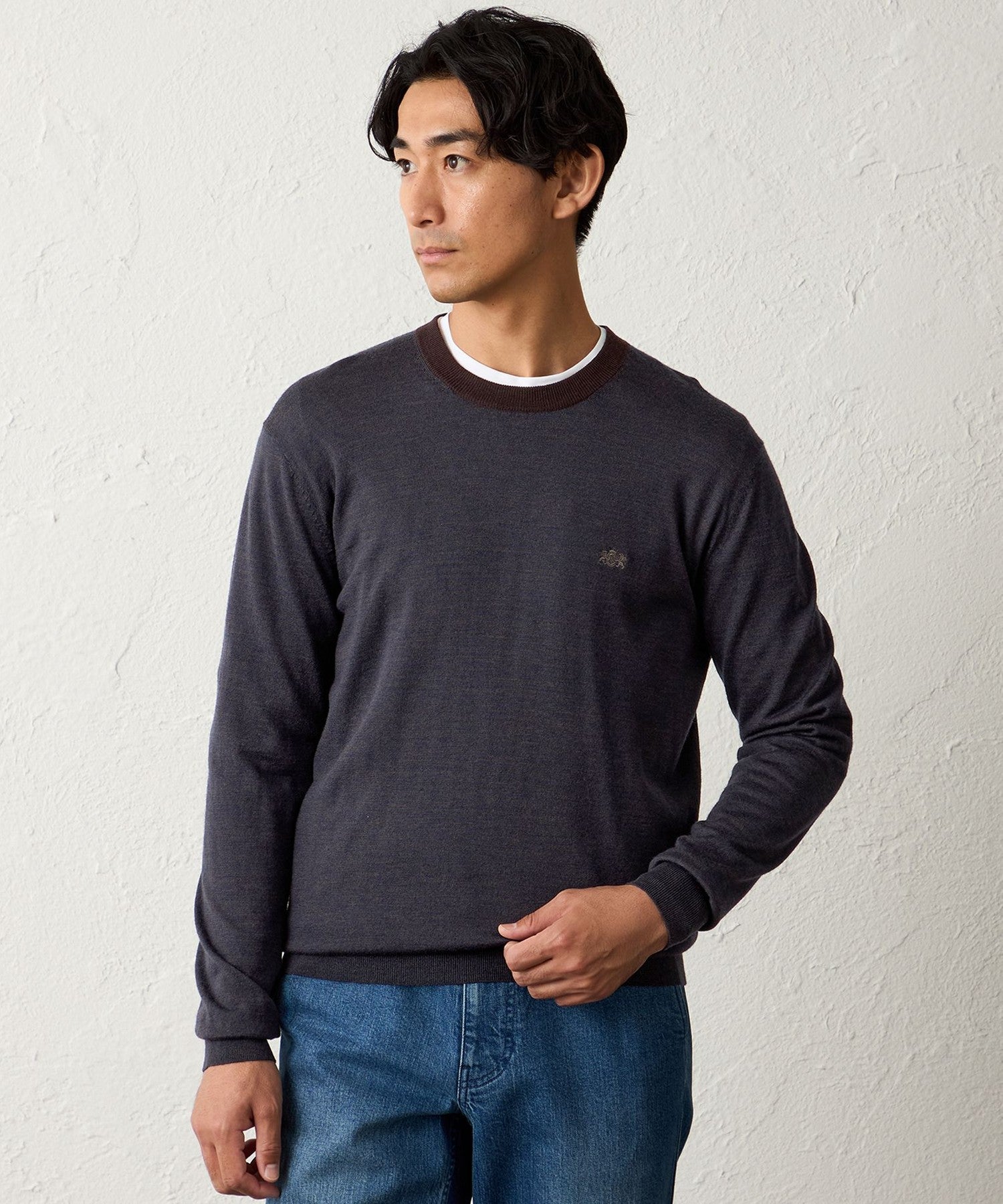 1133-S3N0160758__,58,モデル身長185cm 着用サイズ：L