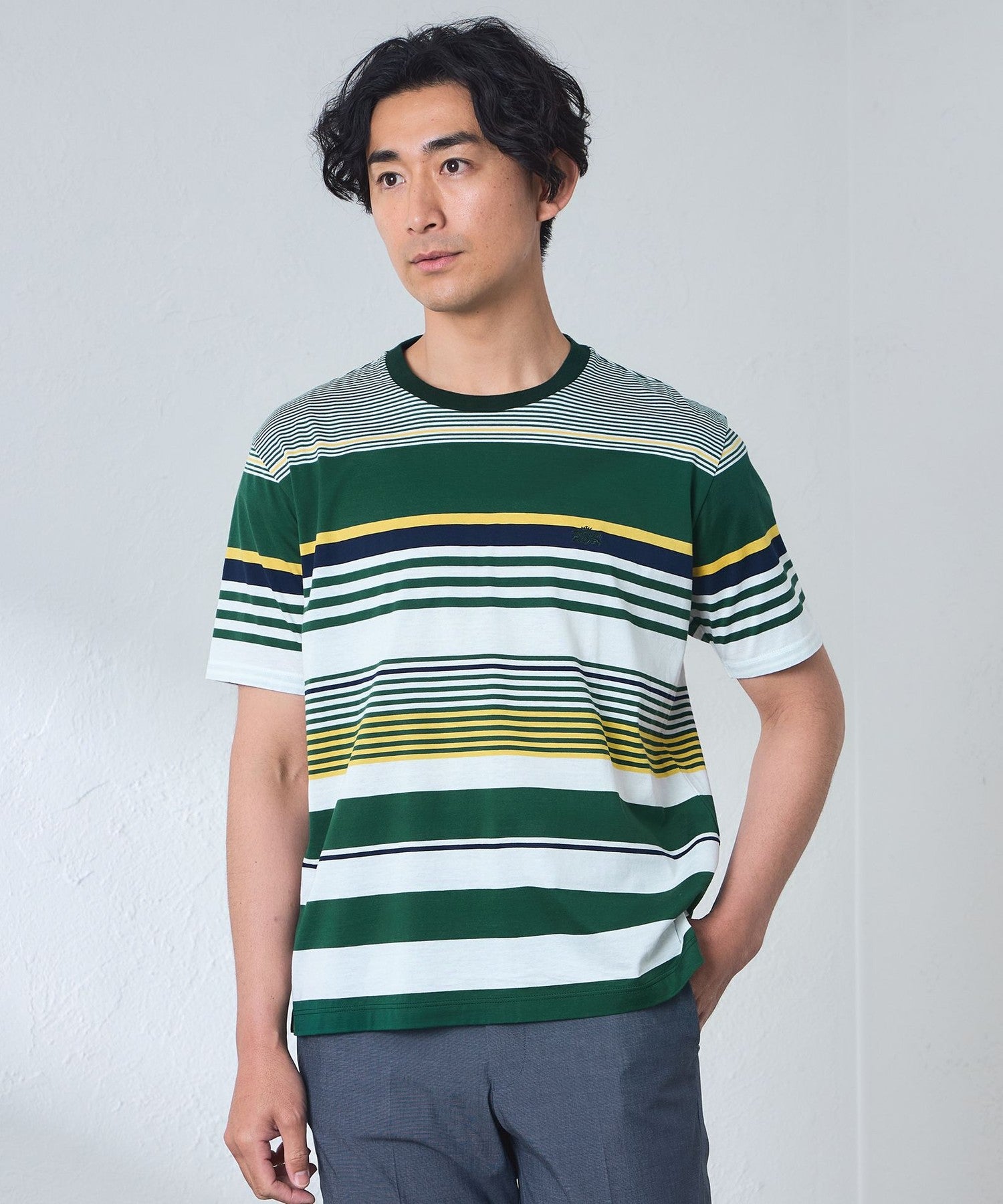 1133-S3P8952775__,75,モデル身長185cm 着用サイズ：L