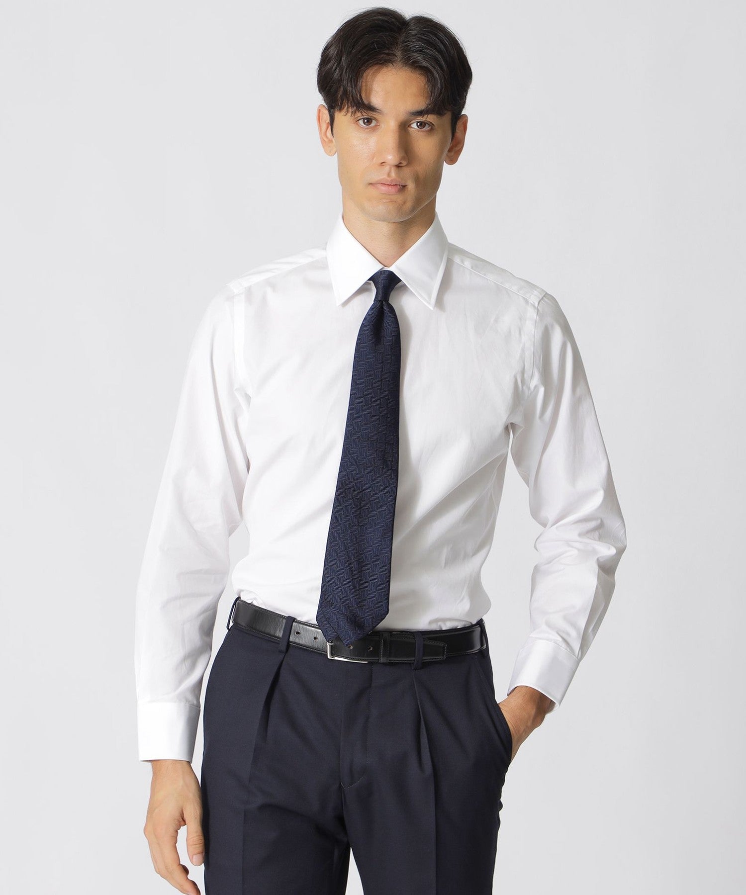 1142-J1L0566601__,01,モデル身長187cm 着用サイズ：40