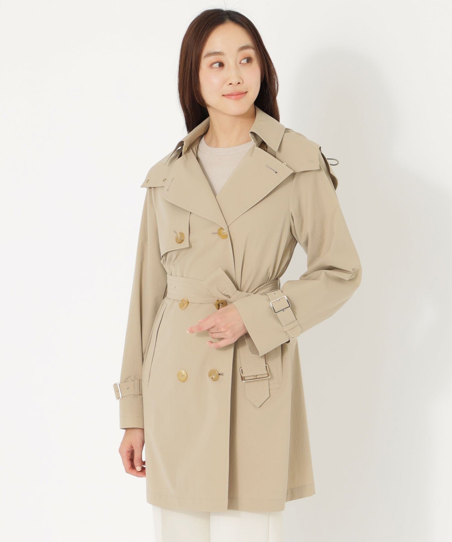 2111-T1A9950145__,45,モデル身長163cm 着用サイズ：38