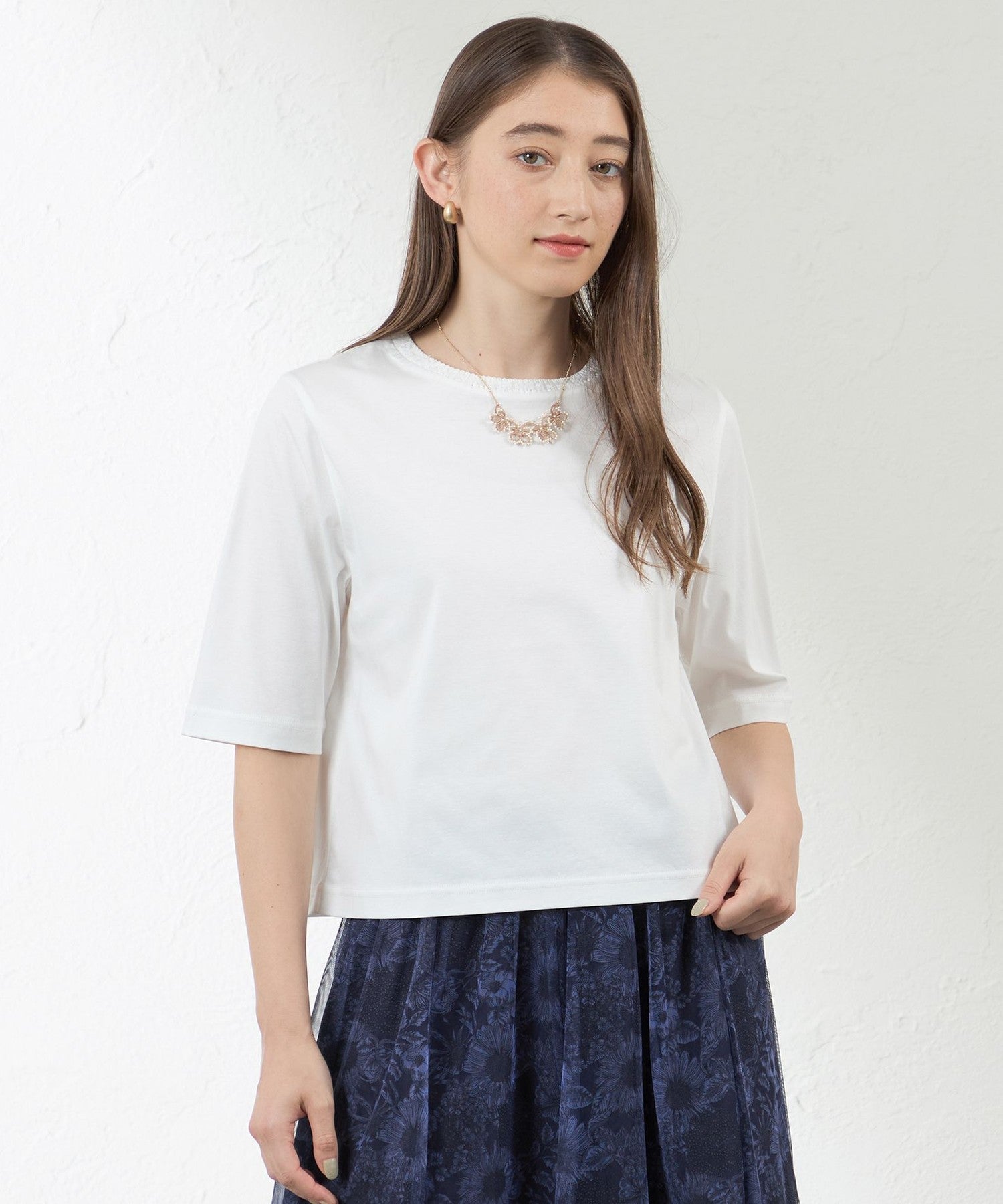 2231-V5P3658602__,02,モデル身長164cm 着用サイズ：38