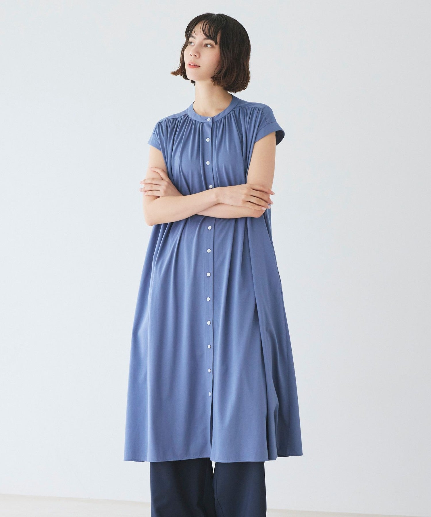 2271-W1J1065122__,22,モデル身長168cm 着用サイズ：M