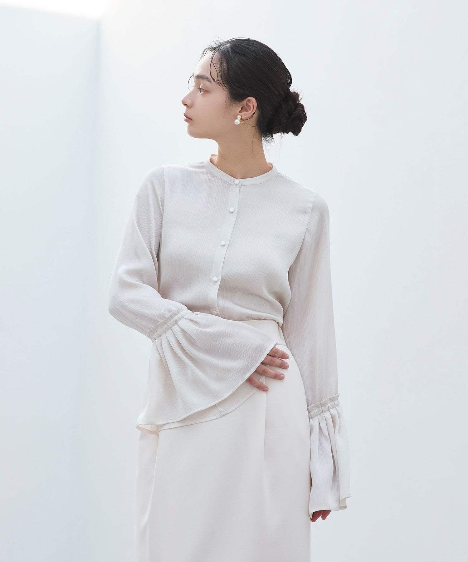 2271-W1M0150302__,02,モデル身長163cm 着用サイズ：M