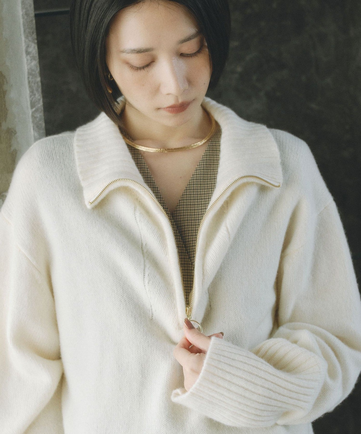 2271-W1N4364302__,02,モデル身長165cm 着用サイズ：M