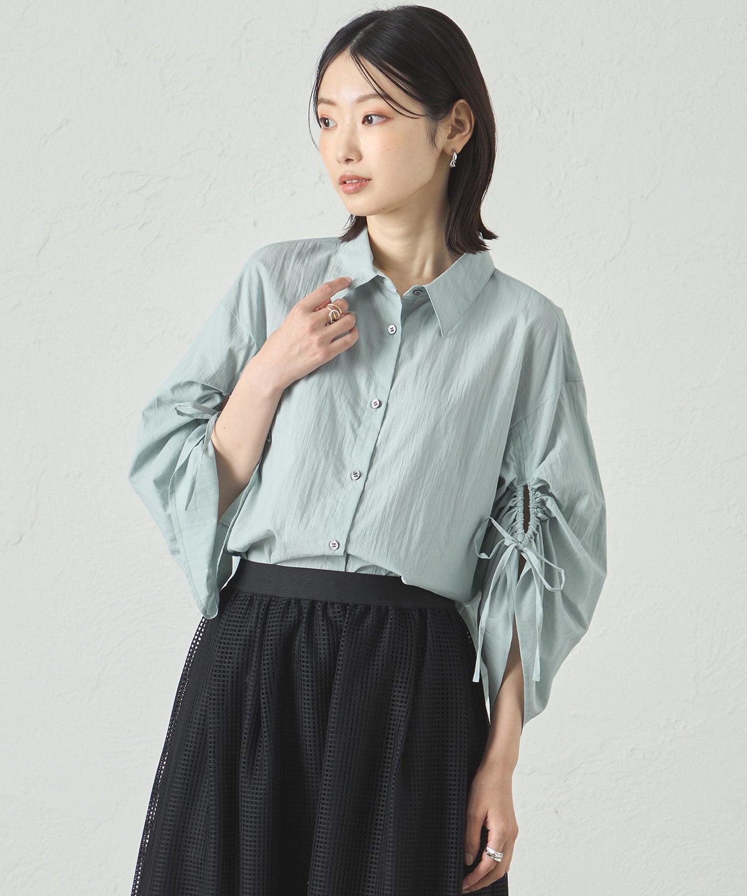 2341-N5M0160270__,70,モデル身長169cm 着用サイズ：M