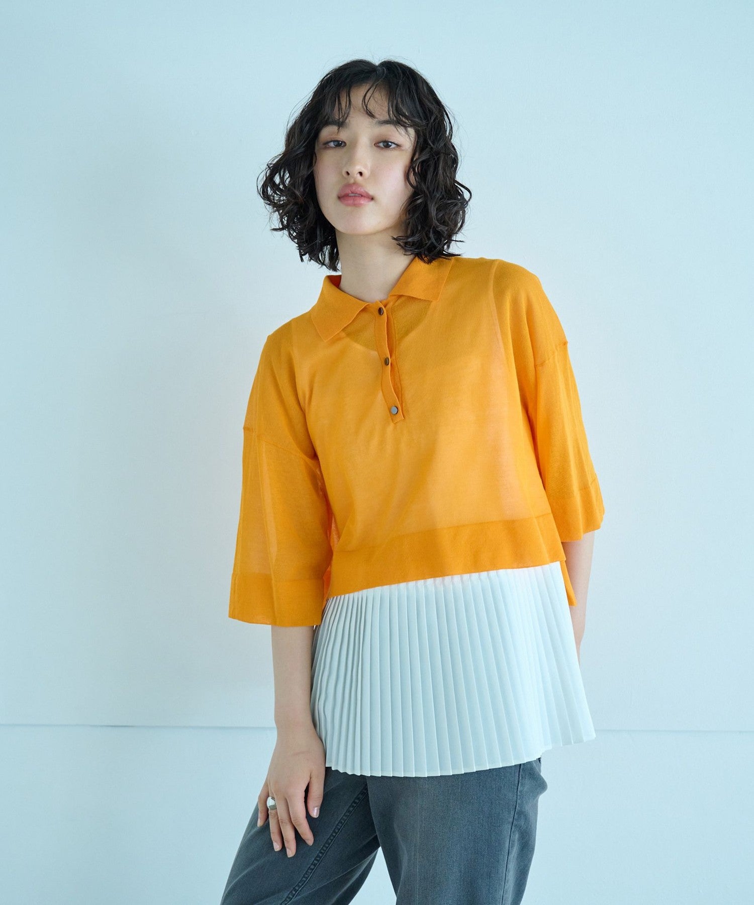 2341-N5N0553380__,80,モデル身長166cm 着用サイズ：M
