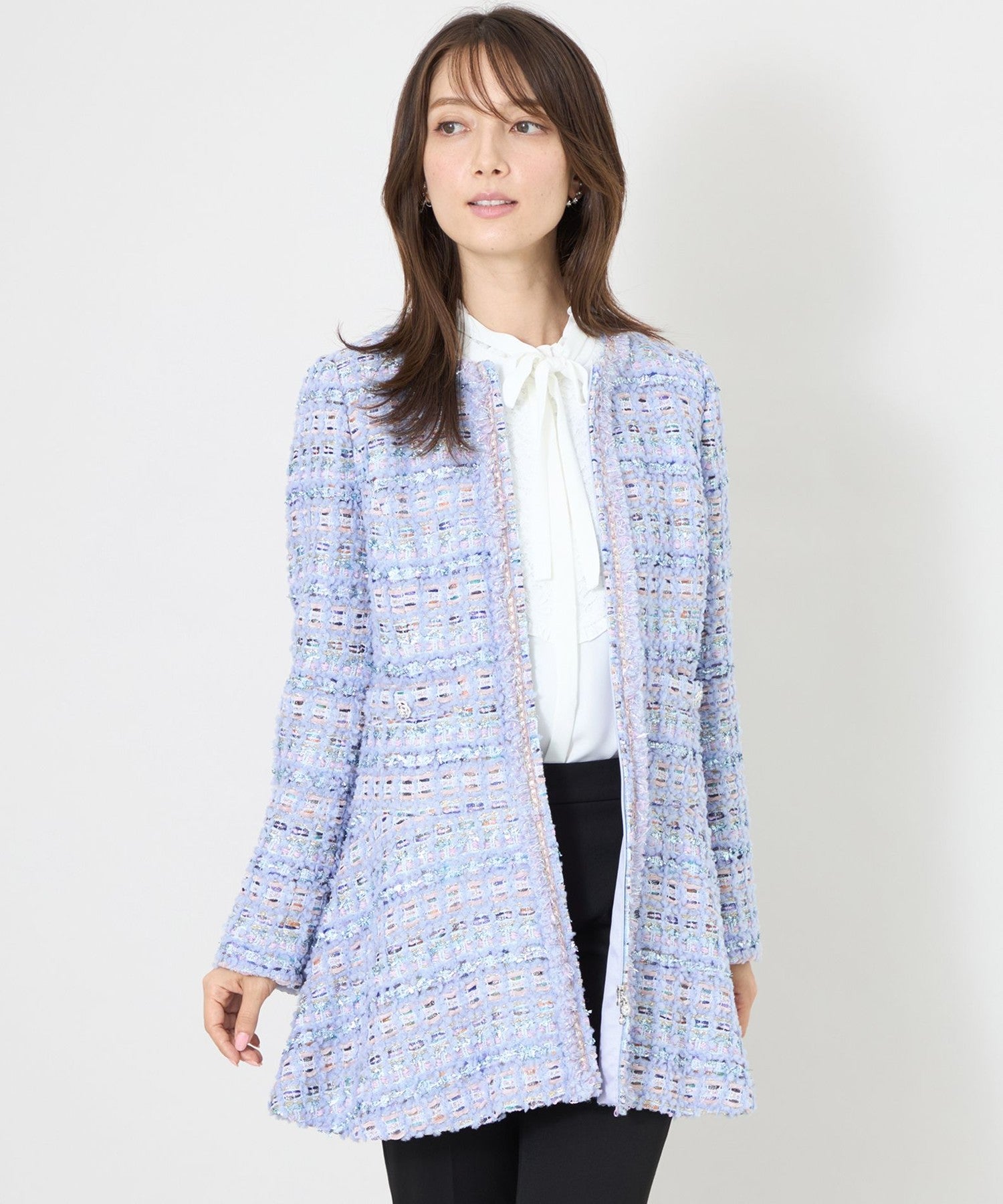 2361-W5E2027020__,20,モデル身長168cm 着用サイズ：40