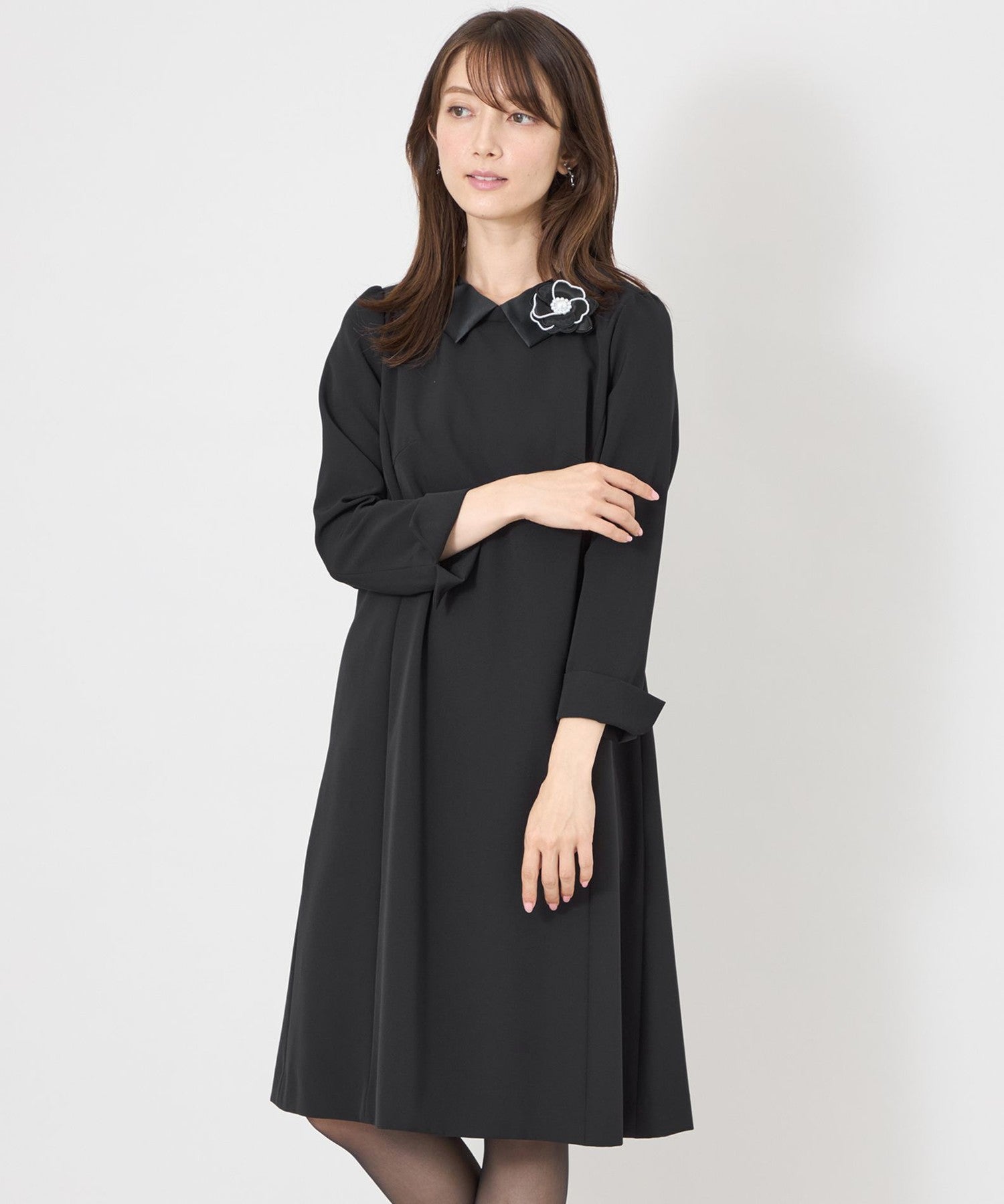 2361-W5J5149109__,09,モデル身長168cm 着用サイズ：40