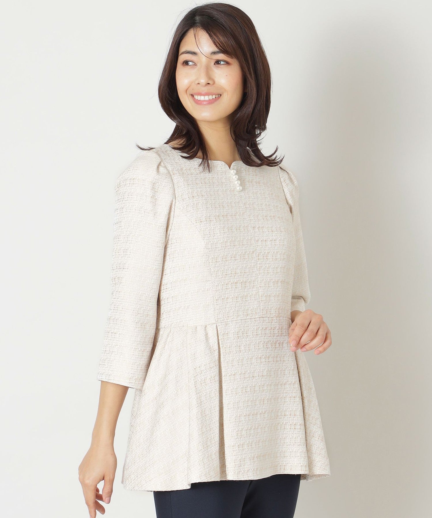 2361-W5M2047340__,40,モデル身長167cm 着用サイズ：40