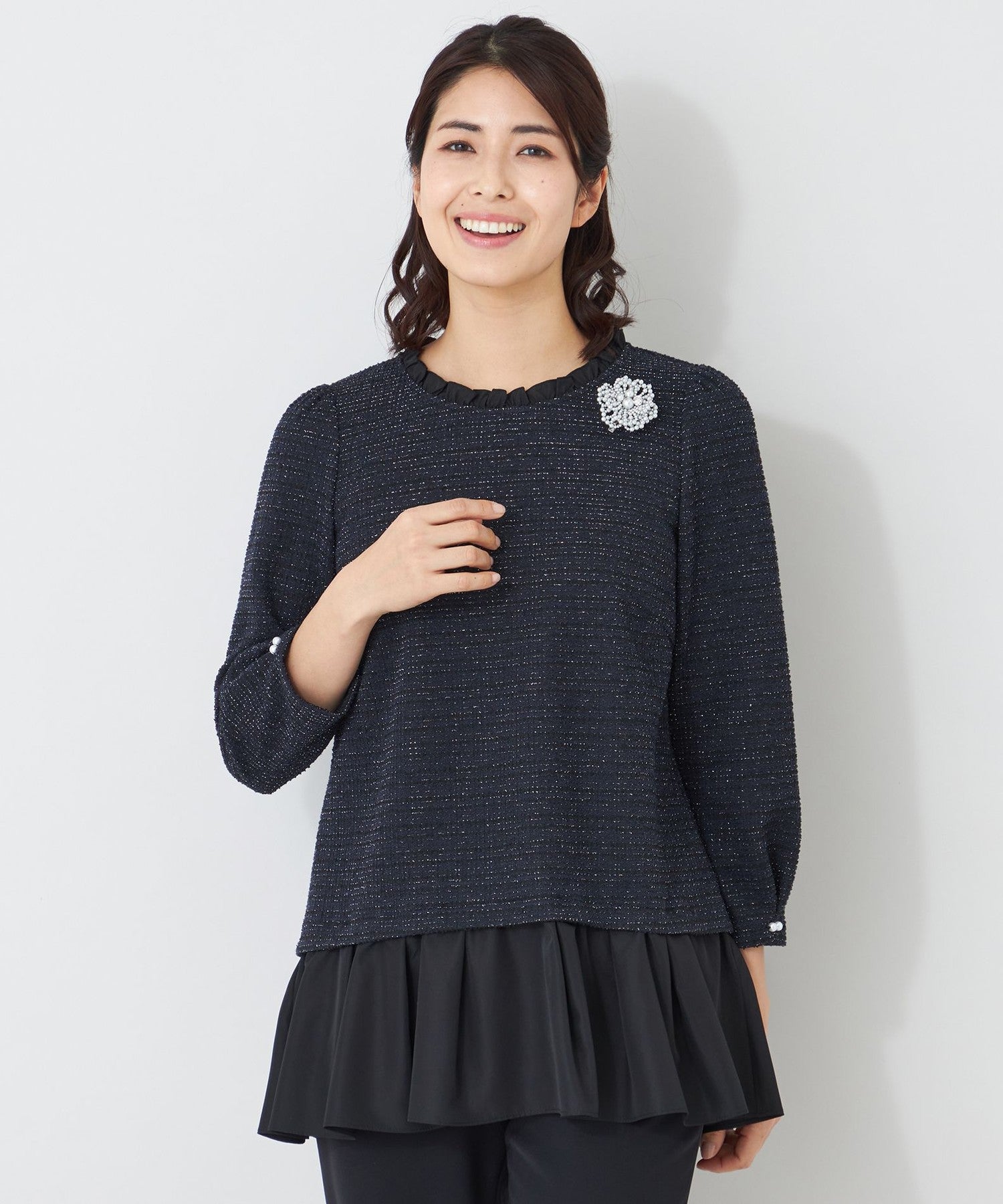 2361-W5P0270209__,09,モデル身長167cm 着用サイズ：40