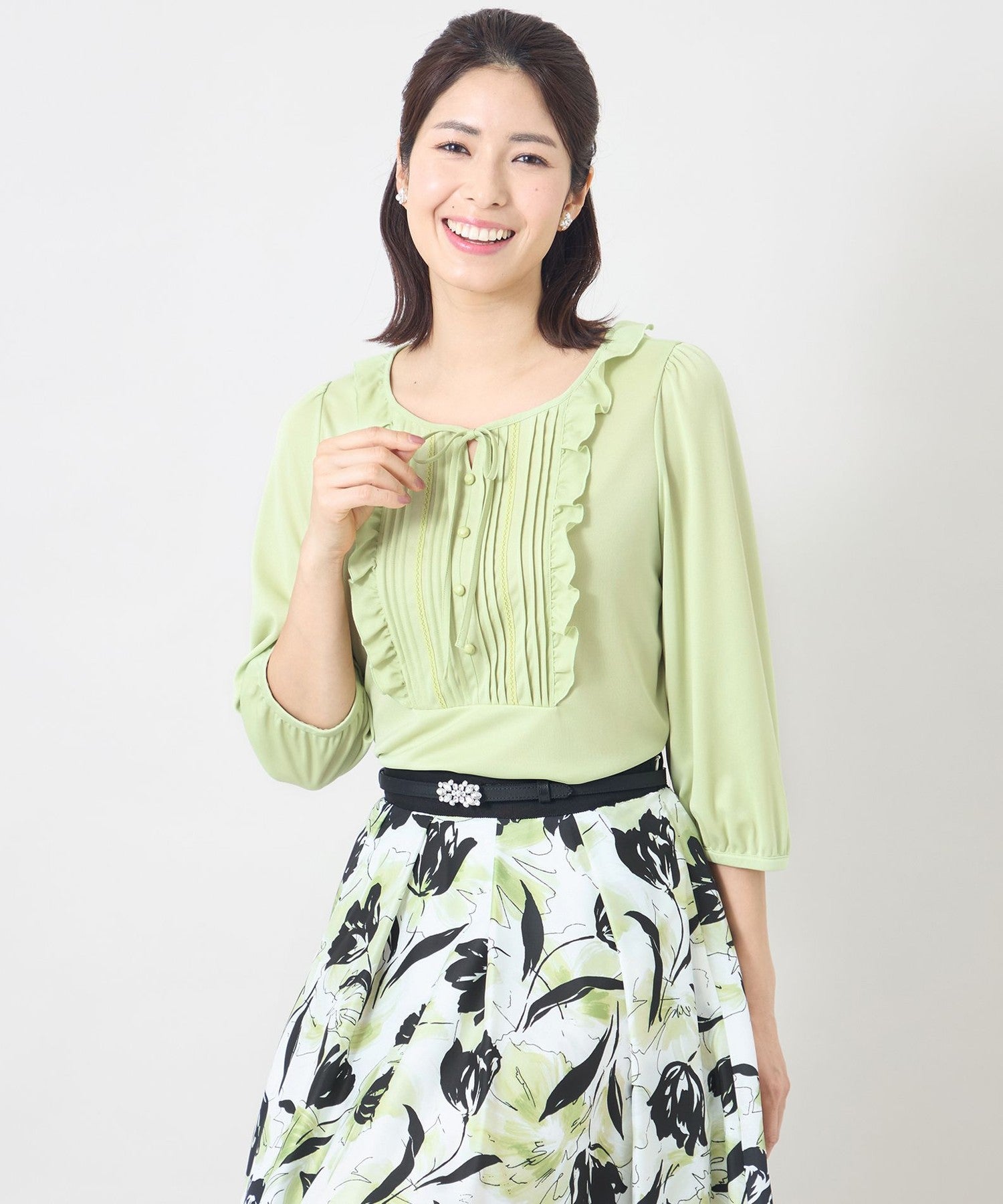 2361-W5P0472470__,70,モデル身長167cm 着用サイズ：40