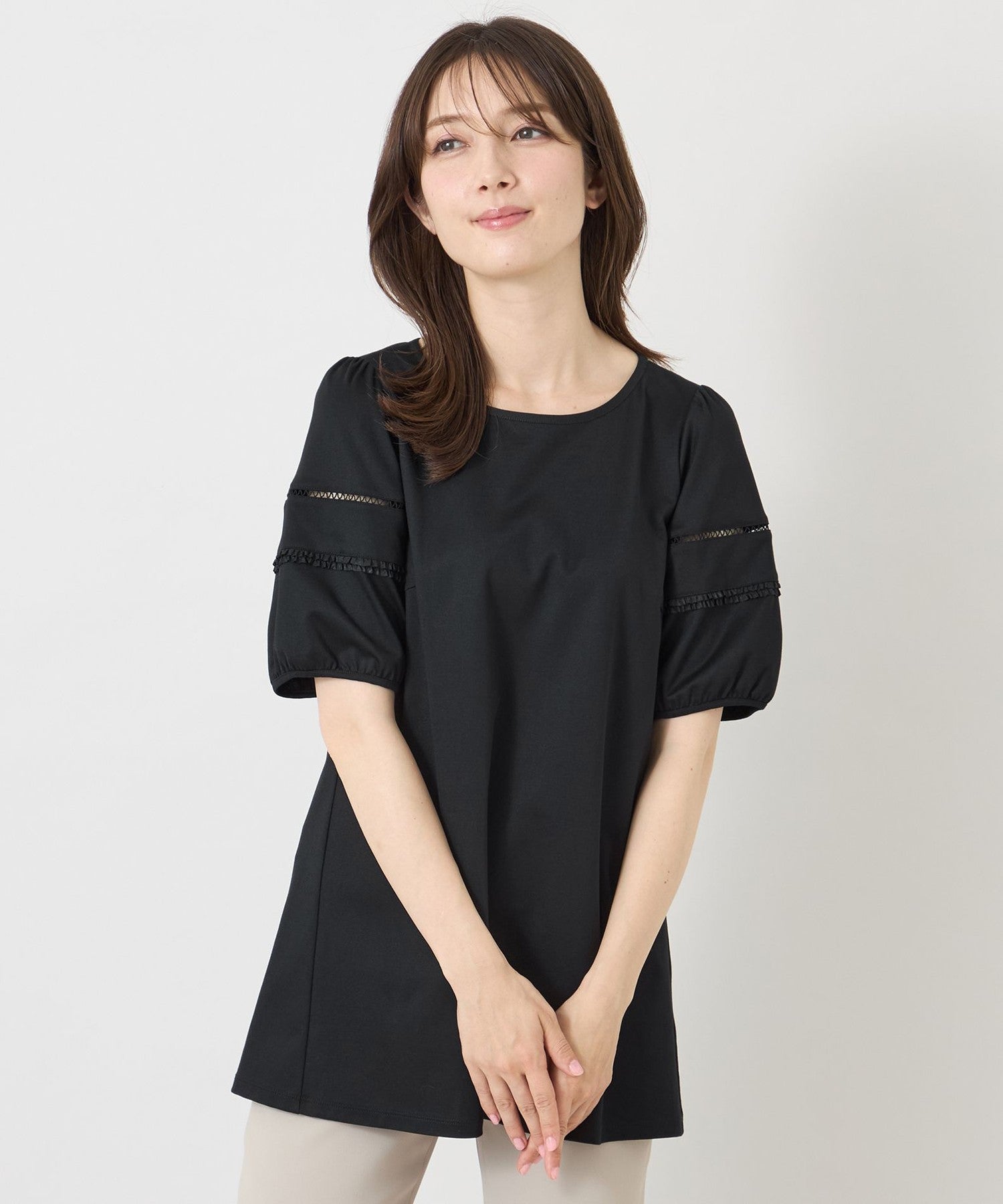 2361-W5P3178709__,09,モデル身長168cm 着用サイズ：40